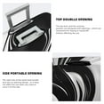 thumbnail image 4 of Bingfone Abstract Black White Swirls Luggage Cover Washable Suitcase Cover Protector Anti-scratch Suitcase cover Fits 18-32 Inch Luggage (No luggage included), 4 of 8
