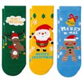 thumbnail image 1 of 3 calcetines lindos para niños, calcetines cálidos de invierno, calcetines de algodón unisex, regalo de Navidad, 1 of 6