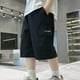 thumbnail image 2 of Odeerbi 5-15 Años Niños Pantalón Corto Cargo Pantalón Corto de Verano Bermuda de Algodón Pantalón Corto Deportivo Atlético Pantalón Corto Con Pantalón Corto de Trabajo, 2 of 5