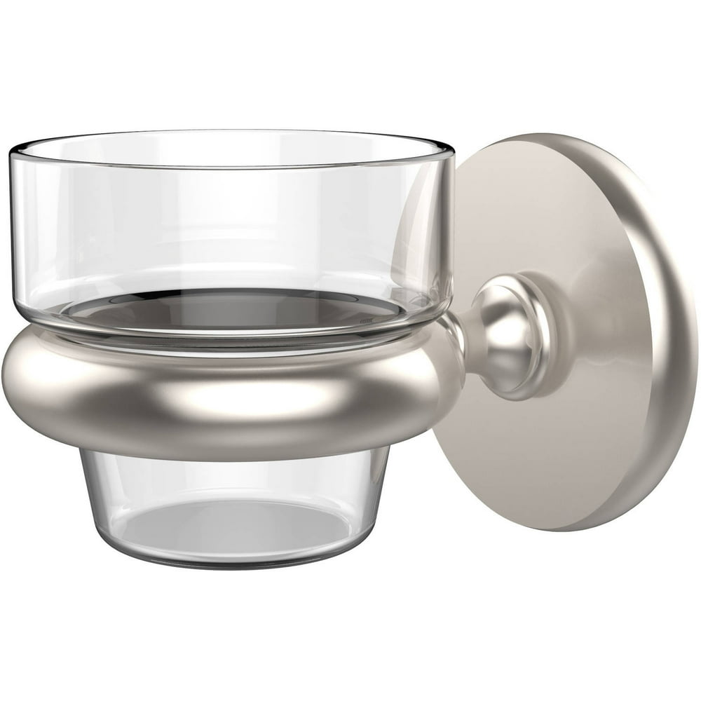 Prestige Skyline Collection Wall Mounted Votive Candle Holder in Satin Nickel