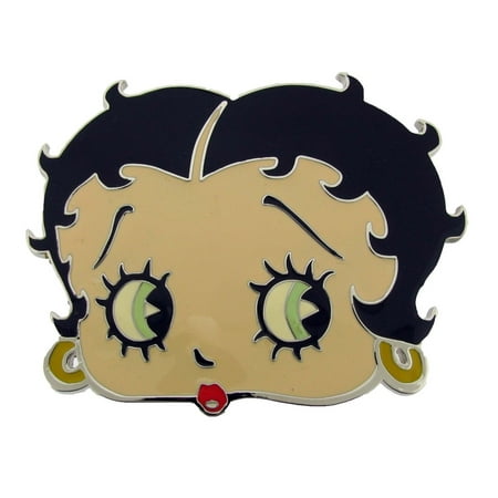 Betty Boop Character Face Die Cut Belt Buckle Metal Fashion Costume Girly