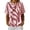 Red, variant on Xiaoxatg Womens T Shirts, Casual Solid Color Button Front Short Sleeve Top with Striped Detail for Everyday Wear Womens T-Shirts Light Blue XXXL