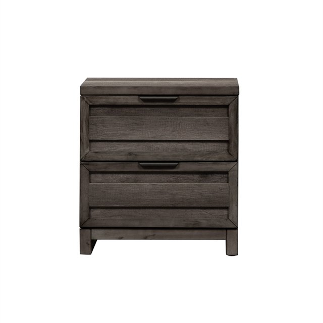 Tanners Creek Medium Gray Night Stand