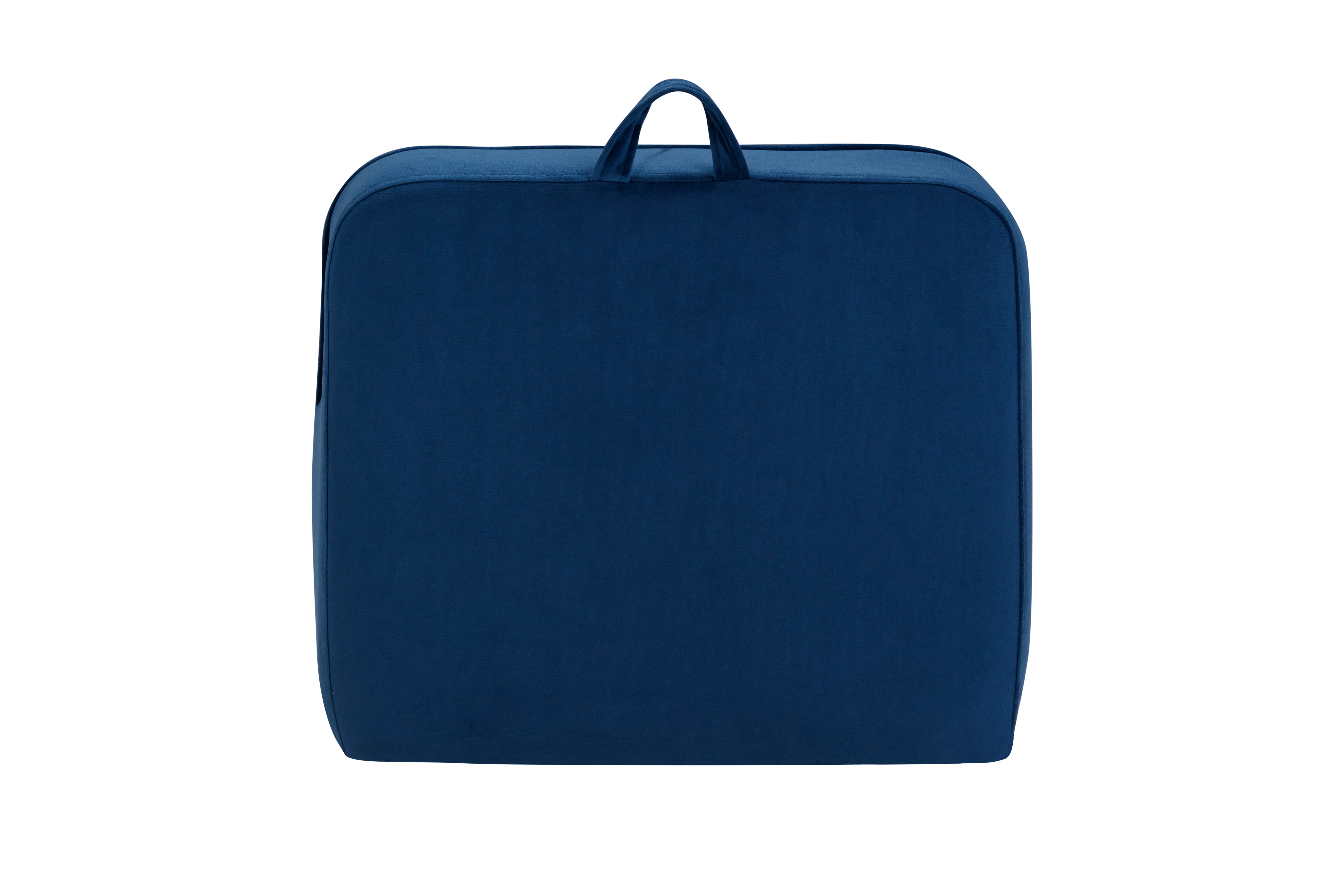 Olive & Opie Kuddlez Kids/Toddlers Foam Chair with Washable Cover, Blue