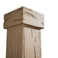 thumbnail image 3 of Ekena Millwork 6"W x 6'H Pecky Cypress Endurathane Faux Wood Non-Tapered Square Column Wrap w/ Standard Capital & Base, 3 of 20