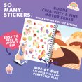 thumbnail image 2 of Cupkin Unicorns Sticker Book (19 of 21) 300+ Stickers 8 Lay Flat Scenes & Coloring Pages, 2 of 5