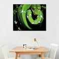 thumbnail image 2 of JEUXUS  Snake Pictures Wall Decor Poster Canvas Wall Art Animal Prints Printing、For Living Room Bedroom Office, 2 of 4