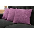 thumbnail image 2 of Ambesonne Vintage Throw Pillow Cover 4 Pack, Abstract Ethnic, 24", Magenta Pink, 2 of 6