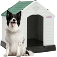 thumbnail image 1 of Casa Para Perro Q Perrón Tamaño Mediano Color Verde, 1 of 5
