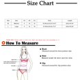 thumbnail image 2 of Elainilye Fashion Corset Bodysuit Ladies Solid Color Sexy Underwear Two-piece Body Shaping Split Suit,Red, 2 of 8