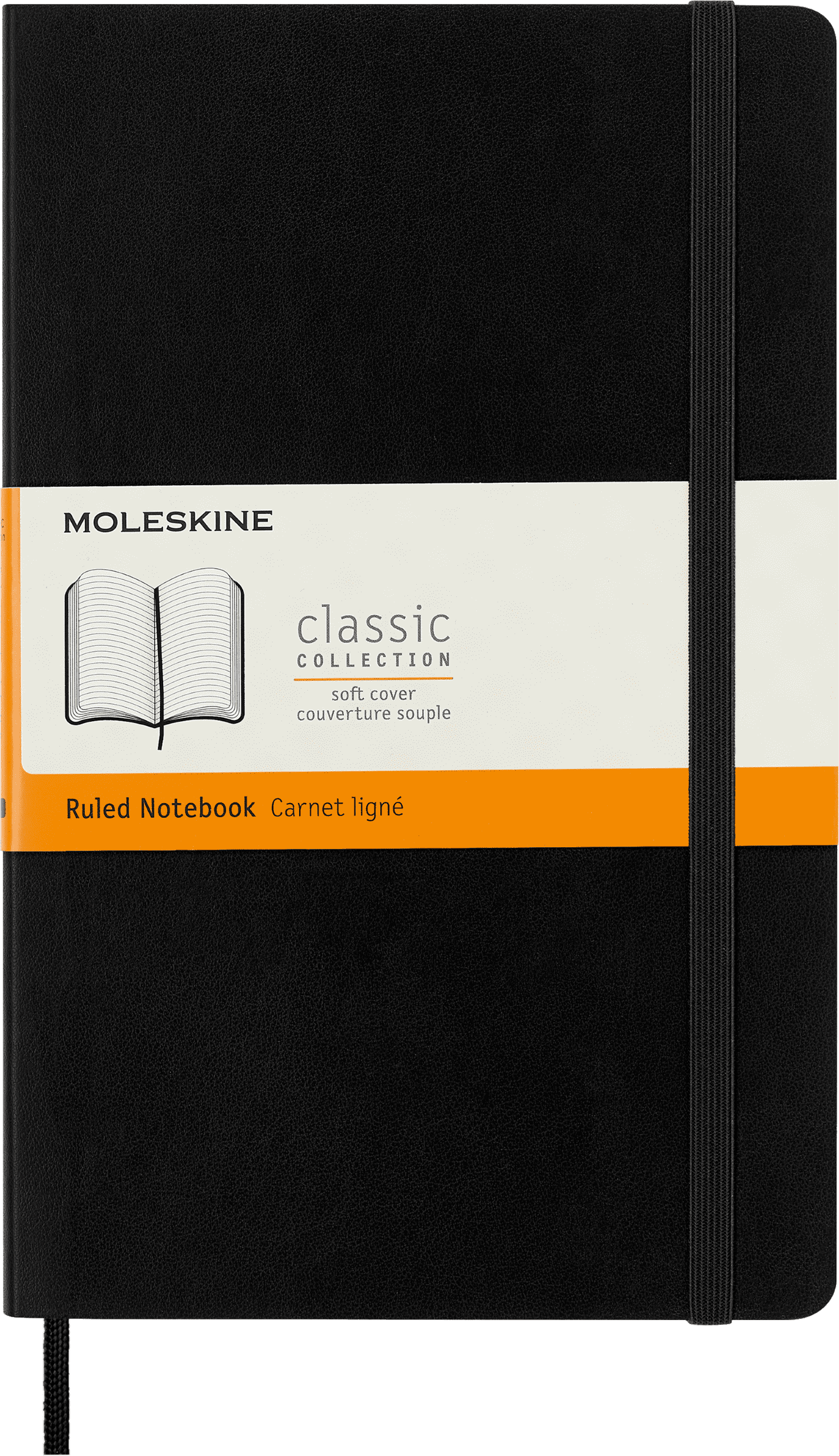 Moleskine, Classic Notebook, 893601, Large Ruled Sapphire Blue