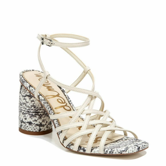 Sam Edelman DAFFODIL MODERN IVORY/BUTTER NAP LEA SANDAL