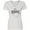 AA-White, variant on Inktastic Its Home- State of Texas Outline Distressed Text Women's V-Neck T-Shirt