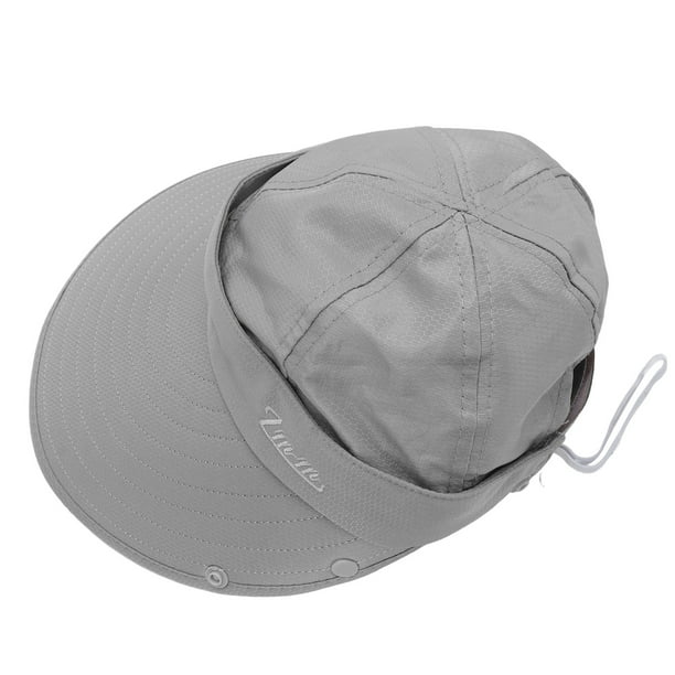 Juego De Sombrero De Protección Solar Con Protección UV, Cubierta De Protector Solar De Cara Grande Para Ciclismo Al Aire, Pesca, Caminata Con Borde Anchos, Diseño
