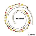 thumbnail image 3 of Bocar Long Necklaces for Women Trendy, Boho Layered Crystal Beaded Collar Necklaces for Women, Fashion Statement Necklaces Jewelry(NK-10084-yellow), 3 of 6