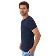 Hanes Men's Value Pack Assorted Pocket T-Shirt Undershirts, 6 Pack