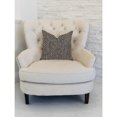 thumbnail image 2 of Plutus 16" x 16" Salt and Pepper Luxury Throw Pillow in Grey and Black Tones, 2 of 3