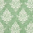 thumbnail image 6 of Laddha Home Designs Handwoven Damask Cotton Throw Pillow Cover - 20" - Green and White, 6 of 6