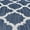 Navy & Cream, variant on 5x8 Water Resistant, Indoor Outdoor Rugs for Patios, Front Door Entry, Entryway, Deck, Porch, Balcony | Outside Area Rug for Patio | Blue, Geometric | Size: 5'3'' x 7'3''