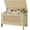 Wood color, variant on Towallmark Storage Chest, 39.4" Storage Bench Wooden Toy Chest Box, Farmhouse Storage Trunk with Safety Hinge, Supports 350 lbs, for Entryway, Living Room, Bedroom,Rustic Brown