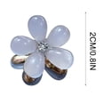 thumbnail image 5 of Momihoom Crystal Flower Hair Claws For Women Hair Barrettes Jaw Clip Sweet Color Hair Clip Girl Hair Accessory, 5 of 7