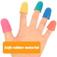thumbnail image 4 of 25 protectores de dedos de goma antideslizantes y resistentes al desgaste., 4 of 8