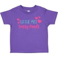 thumbnail image 3 of Inktastic Little Miss Sassy Pants, Sassy, Sassy Girl, Hearts Girls Toddler T-Shirt, 3 of 5