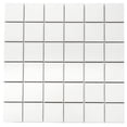 thumbnail image 5 of The Tile Life Penthouse 2" x 2" White Matte Porcelain Mosaic Floor and Wall Tile Case of 9, 5 of 5
