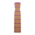 thumbnail image 4 of Coduop Women Summer Bodycon Long Dress Knit Beach Maxi Dresses Party Clubwear, 4 of 6