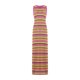 thumbnail image 2 of VISgogo - Vestido largo de punto para mujer, cuello redondo, sin mangas, rayas coloridas, vestidos de punto para verano VISgogo  moda, 2 of 8