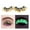 G, variant on Color Sequins Glow In The Dark False Eyelashes for Starry Night Stage Effect with Fluorescent Color Changing Shiny Half Eye Design