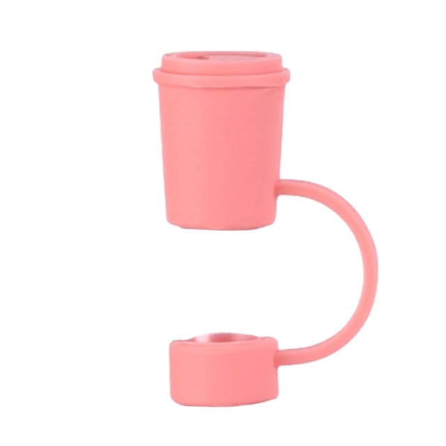 LCXmlly Easy To Clean Cover Food Grade Plastic Reusable Bottle Cover Thick break Low Temperature Resistant Airtight Solid Color Mini Universal Glass Tip Plug Topper Protector Kitchen Supplies 12MM