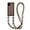 Brown, variant on Silicone iPhone Case with Phone Lanyard, Long Crossbody Strap, Universal Lanyard Neck Strap Protective Case Cover (Gray, iPhone 11)