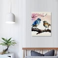 thumbnail image 3 of ARISTURING  Scripture Canvas Art Hanging paintings of birds and branches, bedroom, living room, and home decoration, 3 of 4