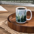 thumbnail image 6 of Highland Home Misty Tree Line 15 oz. Decorative Ceramic Mug, 6 of 6