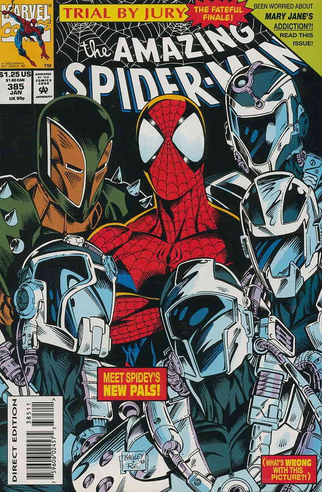 Cover of The Amazing Spider-Man #385