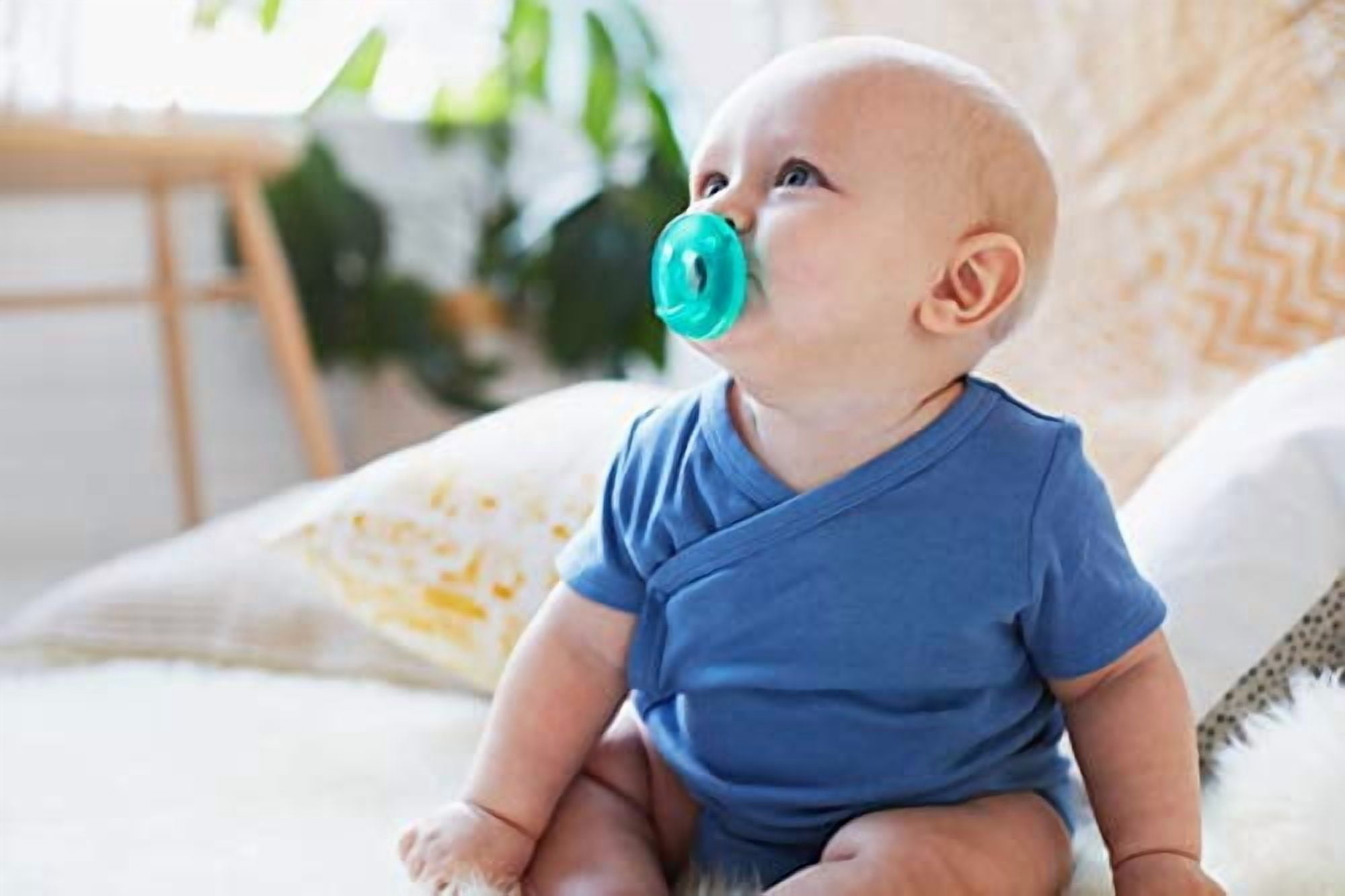 Philips Avent Soothie Pacifier, Pink/Purple, 0-3 Months, 4 Pack