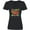 AB-Black, variant on Inktastic Happy 100th Day of School Women's V-Neck T-Shirt