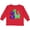 Red, variant on Inktastic 2nd Birthday Dinosaur Boys Long Sleeve Toddler T-Shirt