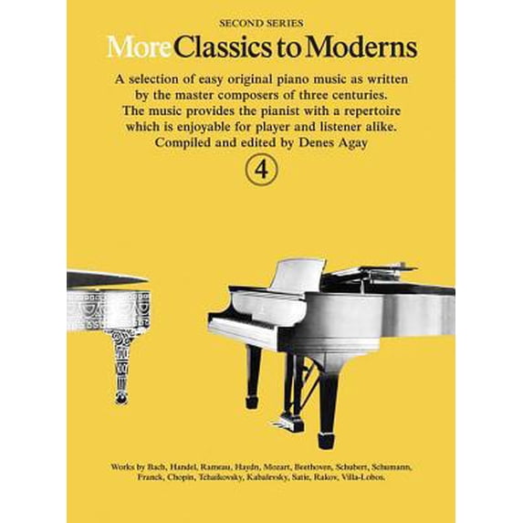 Pre-Owned More Classics to Moderns - Second Series, Book 4 (Paperback) 0860016803 9780860016809