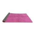 thumbnail image 2 of Ahgly Company Indoor Square Abstract Pink Modern Area Rugs, 4' Square, 2 of 4
