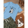 thumbnail image 3 of Panda Reading A Book T-Shirt Toddler -Image by Shutterstock,  3 Toddler, 3 of 4