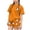Orange, variant on SERTGUTR Girls' Halloween Outfit Set Short Sleeve Crew Neck Top Elastic Waist Shorts Cute Ghost Print Soft Breathable Homewear School Party Everyday Wear