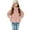 #109-Pink, variant on AUNVITO Girls 2-12Y Thickened Fleece-Lined Hooded Puffer Coat with Zipper Front Pockets Casual Warm Winter Jacket