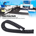 thumbnail image 2 of Silent Series Nylon 66 Cable Drag Chain S18 x 37mm, High-Speed Durable Detachable Cable Protector for CNC Machines, -25℃ to 100℃ Temperature Resistance, Low Noise Operation, Customizable Length, 2 of 6