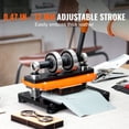thumbnail image 6 of KFFKFF Manual Leather Cutter, Embossing Plate Size 7.1x3.9 inches, 0.47-inch Pressure Stroke with Dual Guide Shafts, Versatile Die Cutting Machine for Different Materials, 6 of 9