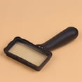 thumbnail image 2 of Lupa rectangular de mano, lupa con luz LED, lupa de lectura 2X para personas mayores, baja visión, degeneración macular, 2 of 5