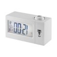 thumbnail image 1 of Ounissouiy Reloj despertador de proyección Digital LED, reloj de escritorio electrónico parlante Nixie con proyección de tiempo, reloj despertador de Decoración del hogar blanco Ounissouiy HA025602-01, 1 of 5