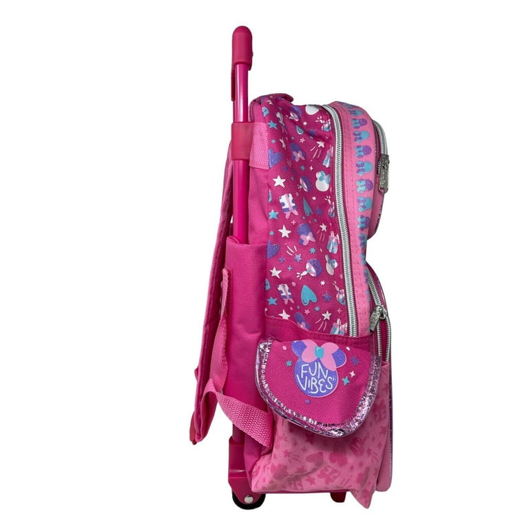 Disney Minnie Mouse Girls 16 Inches Large School Rolling Backpack -  Walmart.com