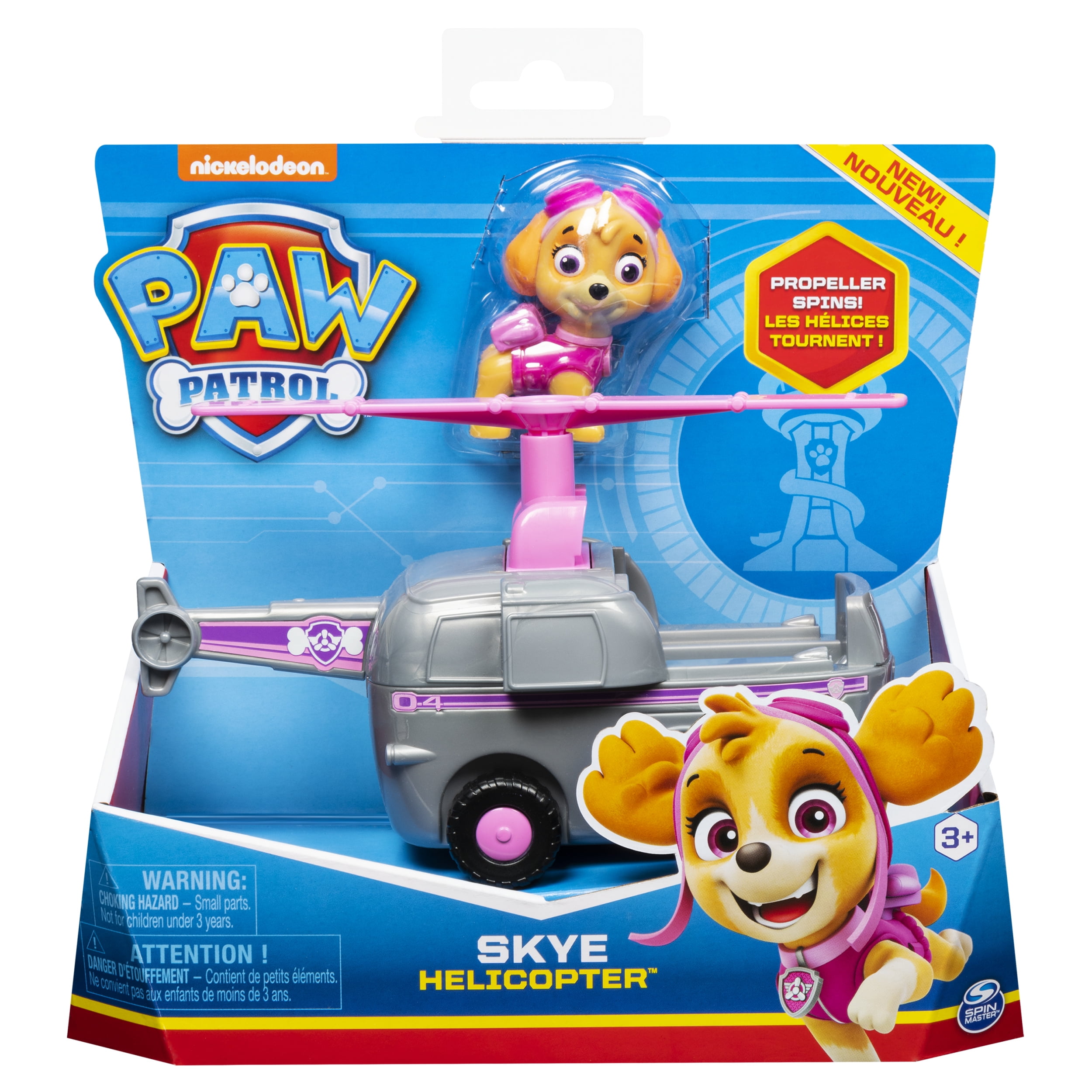paw patrol skye vehicle and figure